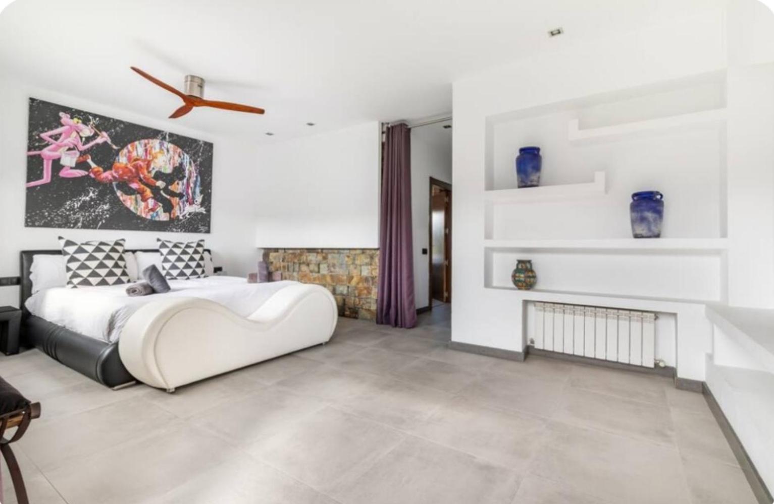 Villa La Roca Madrid Guadarrama Bagian luar foto